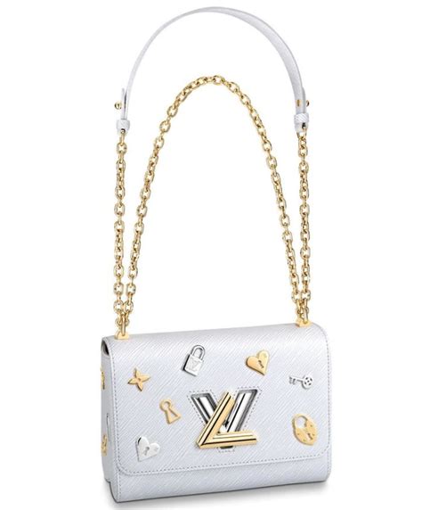 louis vuitton twist mm white|lv twist mm price.